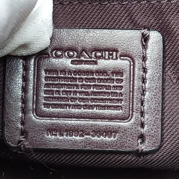 Coach Dreamer 21 Limited Edition Black Leather 2-Way Zipper Crossbody Bag - Picture 12 of 16